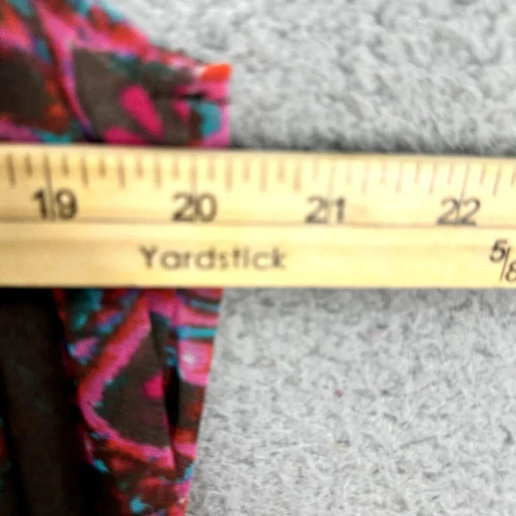 INC International concepts open front sheer top womens medium‎ geometric boho - Picture 5 of 5